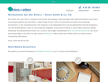 Tablet Screenshot of ehlers-otten.de